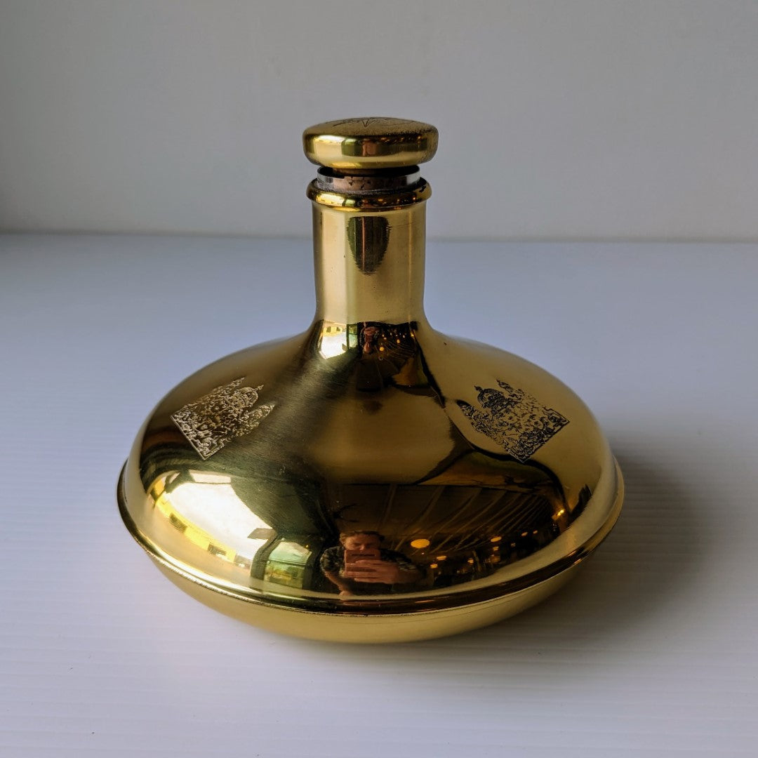 Sunwind Brass Decanter