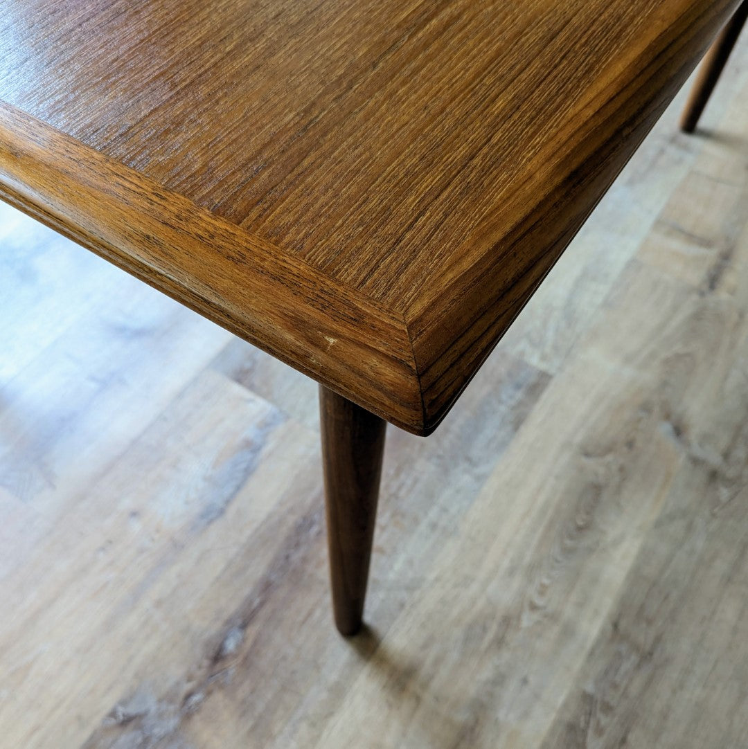 Danish Modern Draw Leaf Dining Table