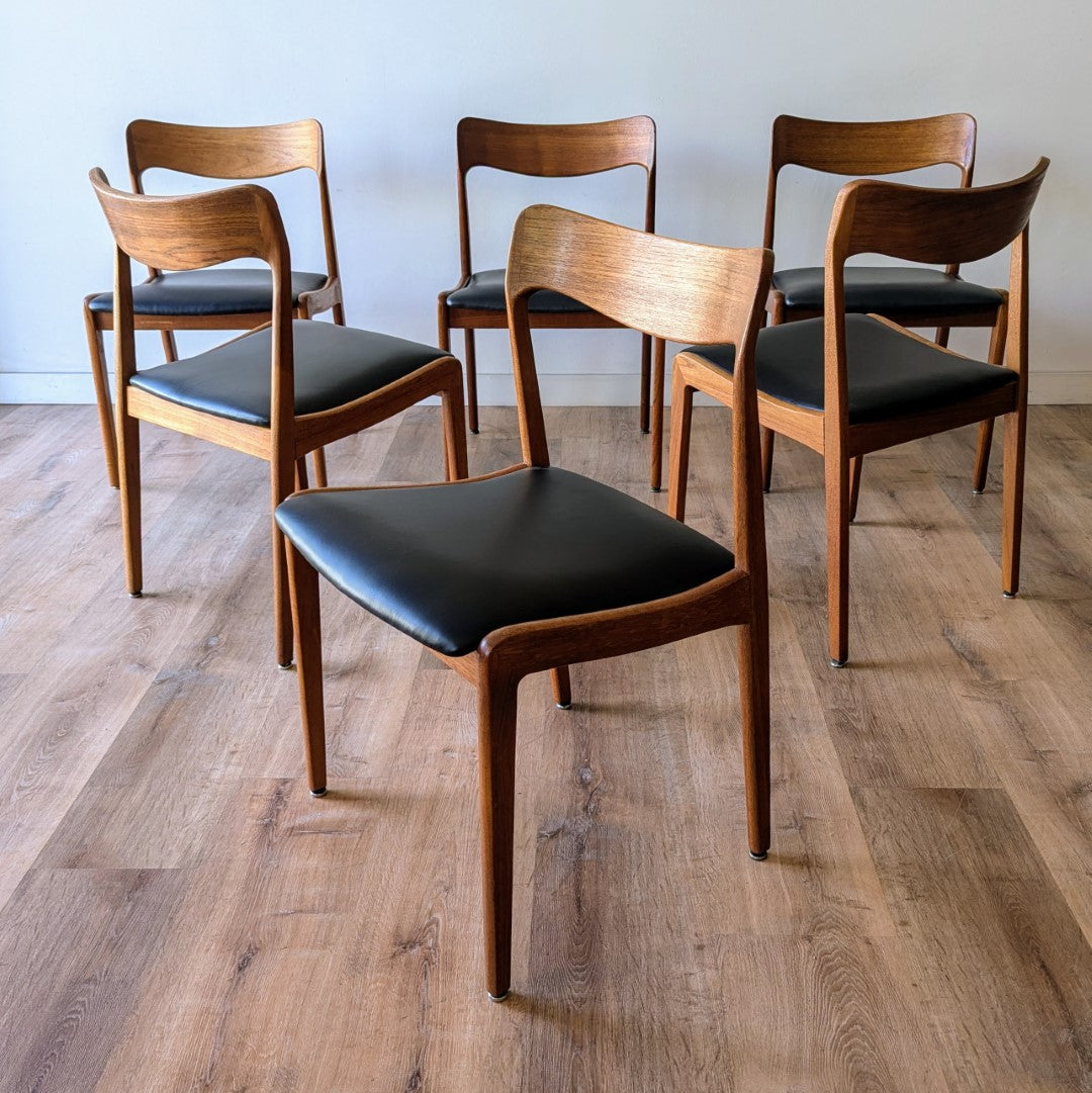 Fornem Mobelkunst Dining Chairs, set of 6