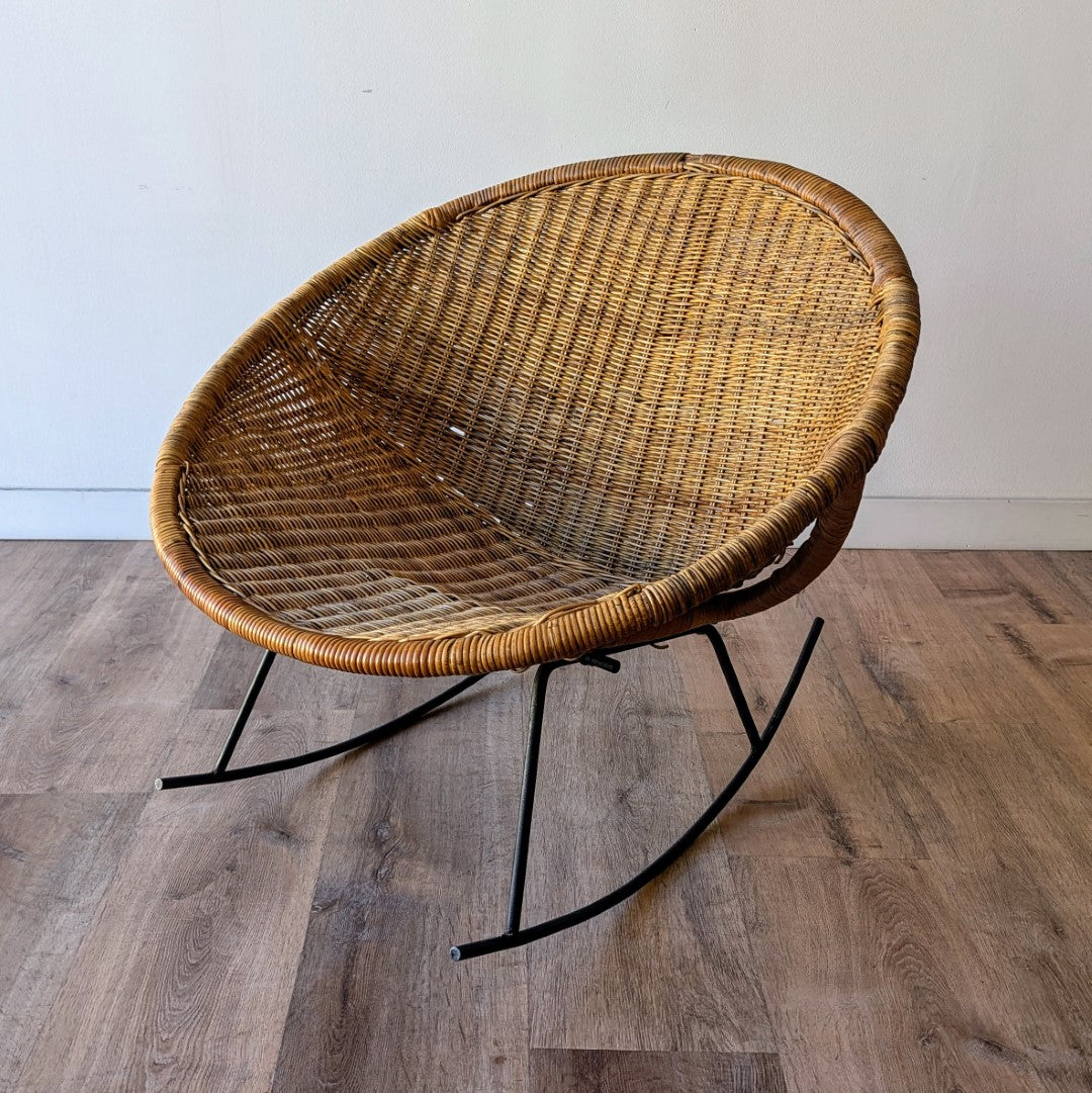 Calif-Asia Rattan Rocking Chair