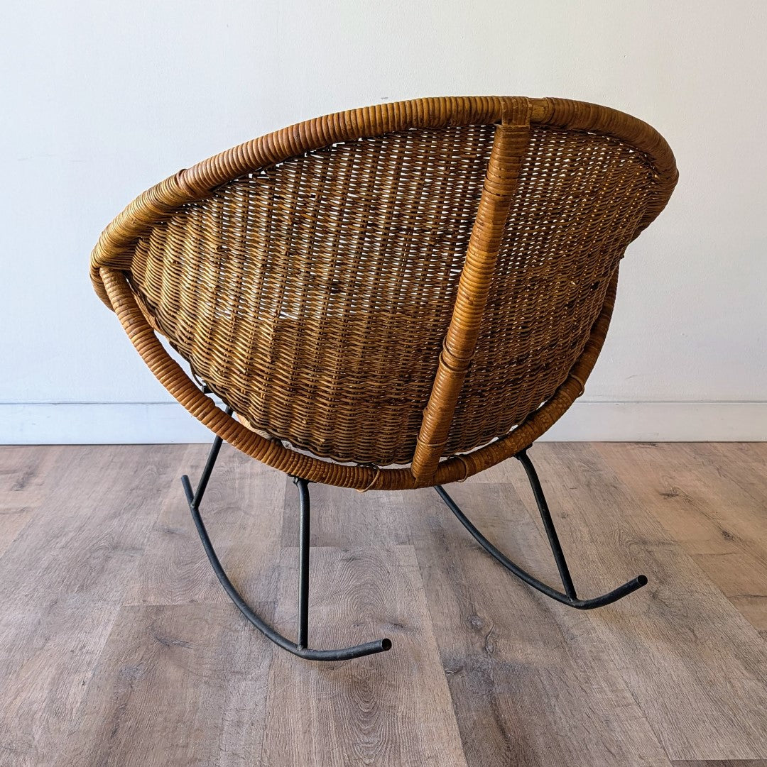 Calif-Asia Rattan Rocking Chair