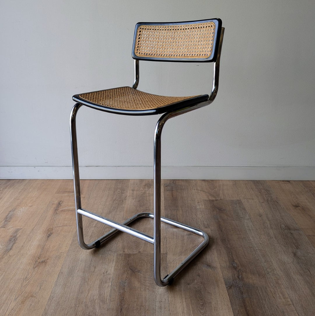 Marcel Breuer 'Cesca' Barstools, a pair