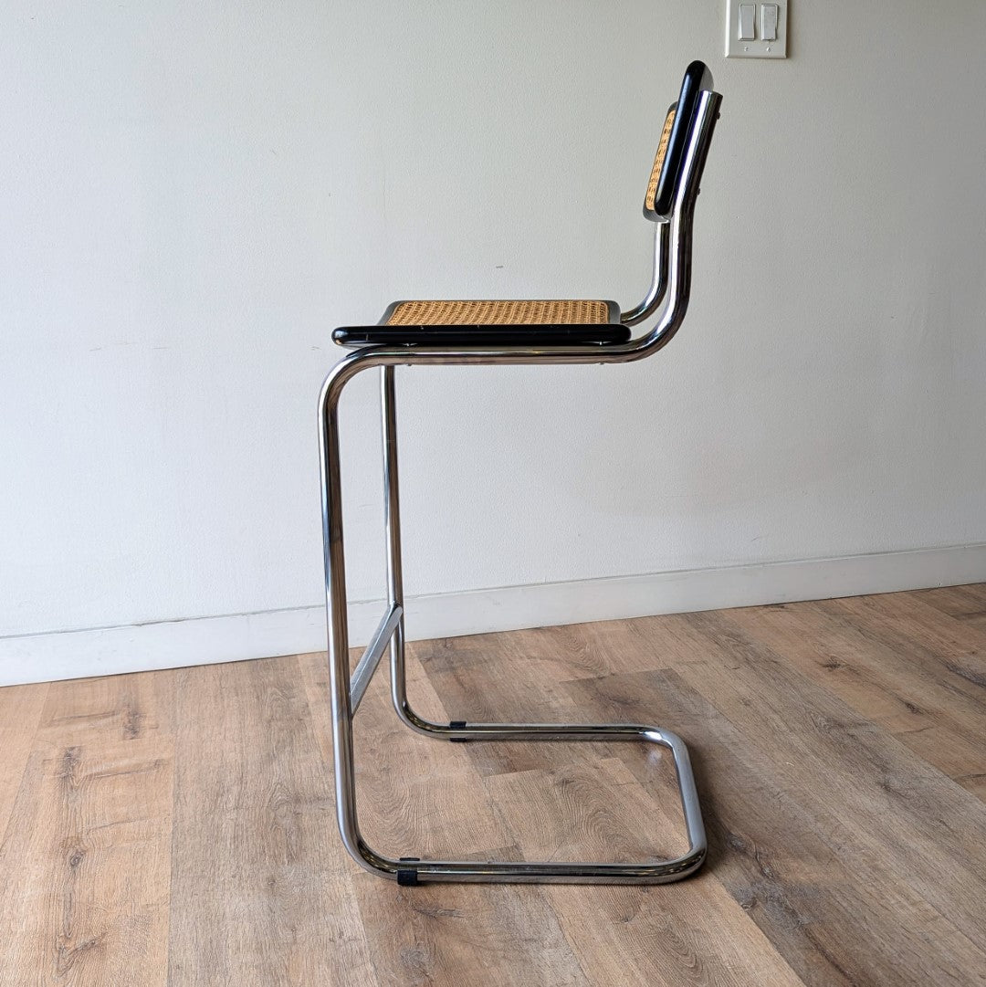 Marcel Breuer 'Cesca' Barstools, a pair