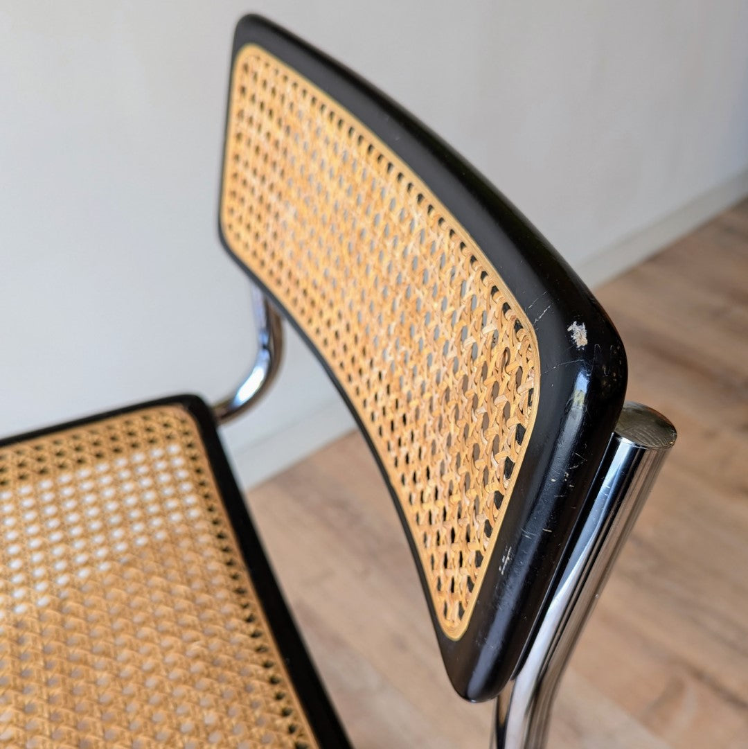 Marcel Breuer 'Cesca' Barstools, a pair