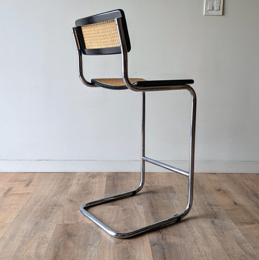 Marcel Breuer 'Cesca' Barstools, a pair