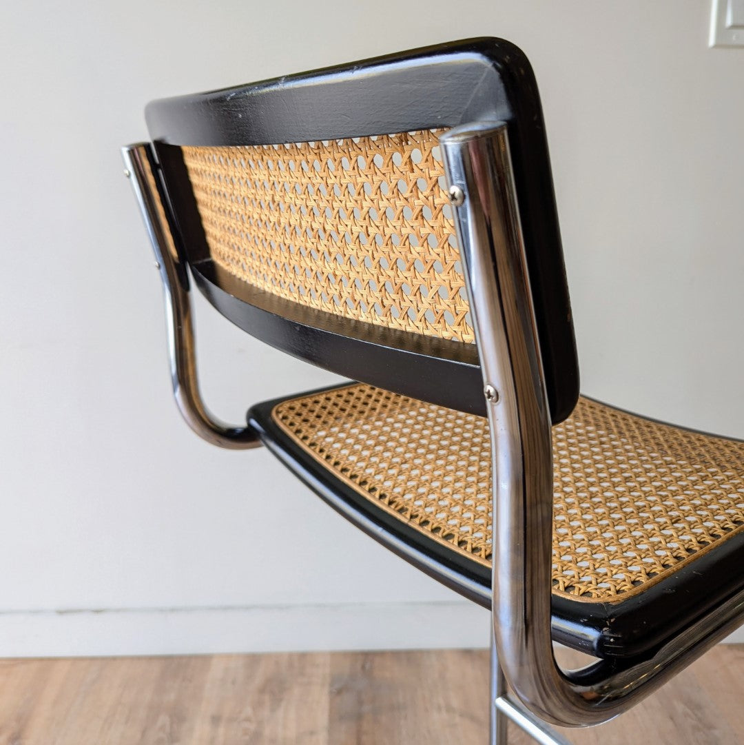 Marcel Breuer 'Cesca' Barstools, a pair