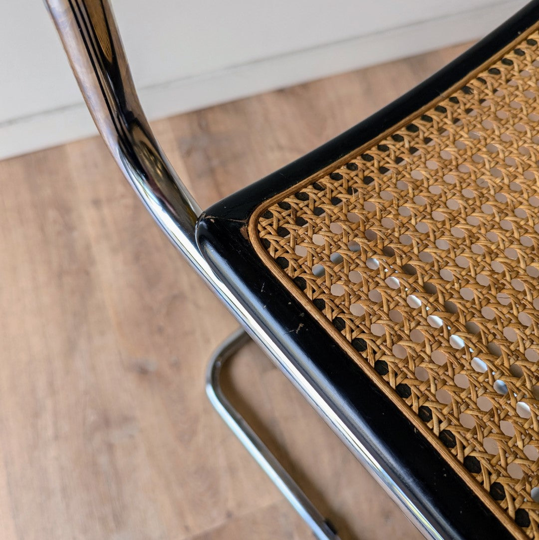 Marcel Breuer 'Cesca' Barstools, a pair