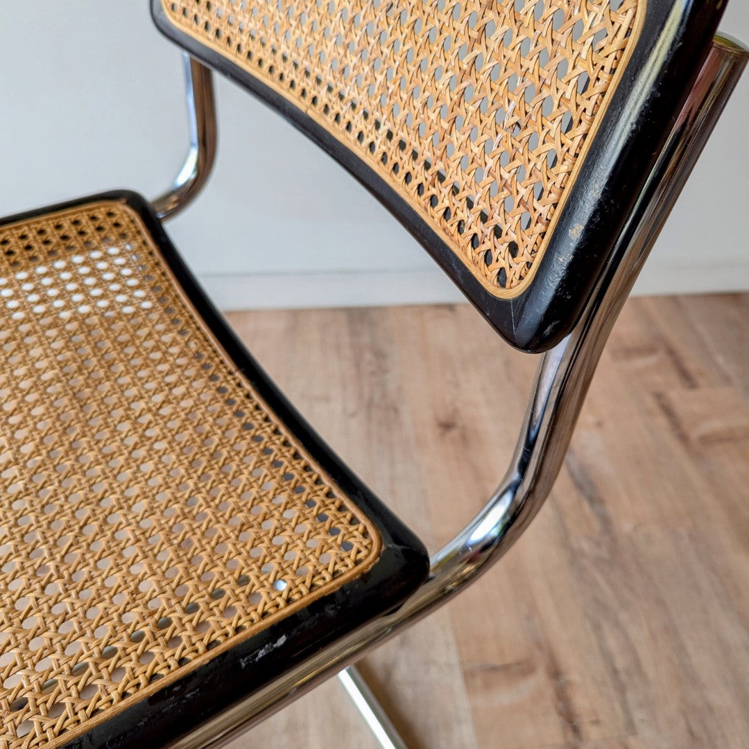 Marcel Breuer 'Cesca' Barstools, a pair