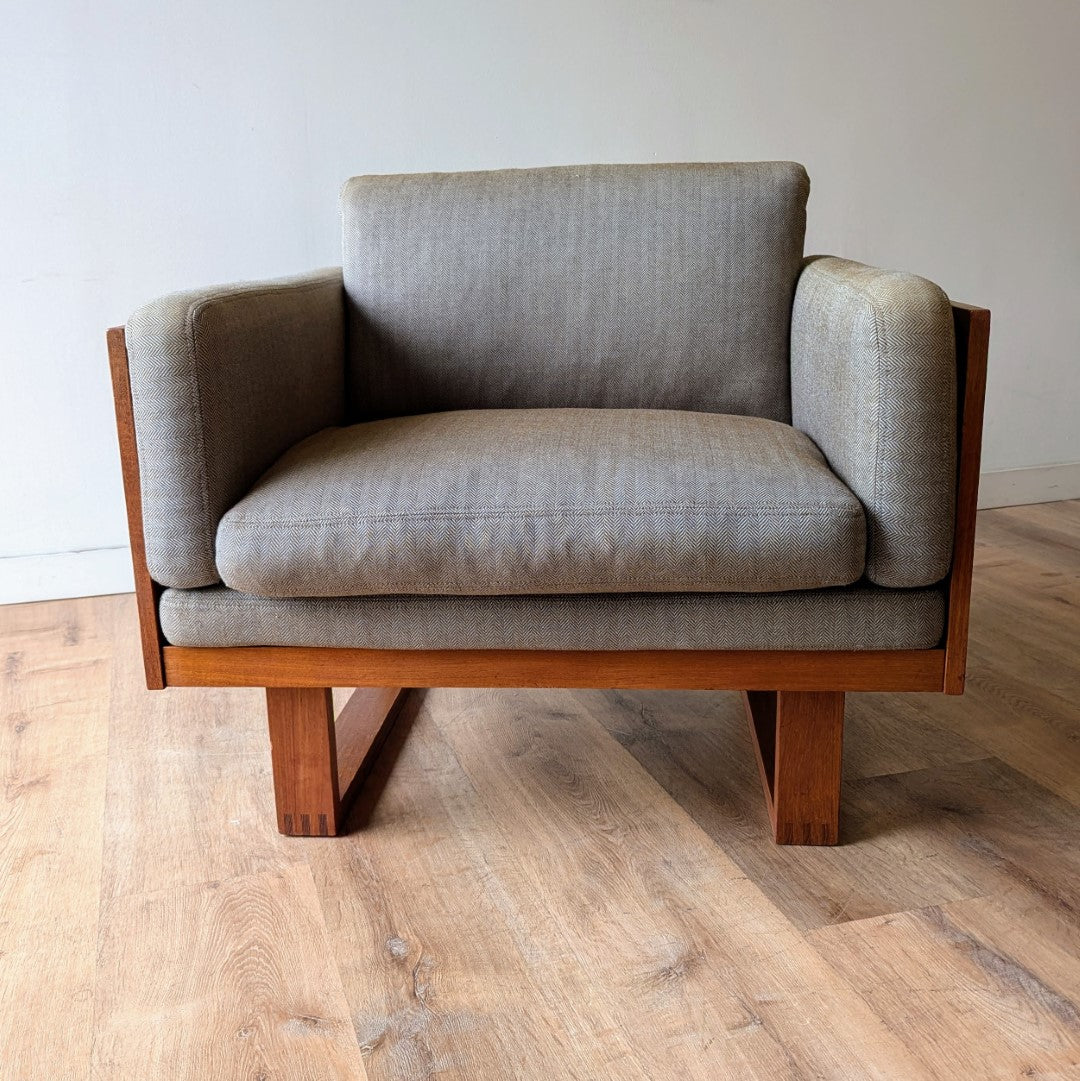 Poul Cadovius 'Guvenør' Club Chairs, a pair