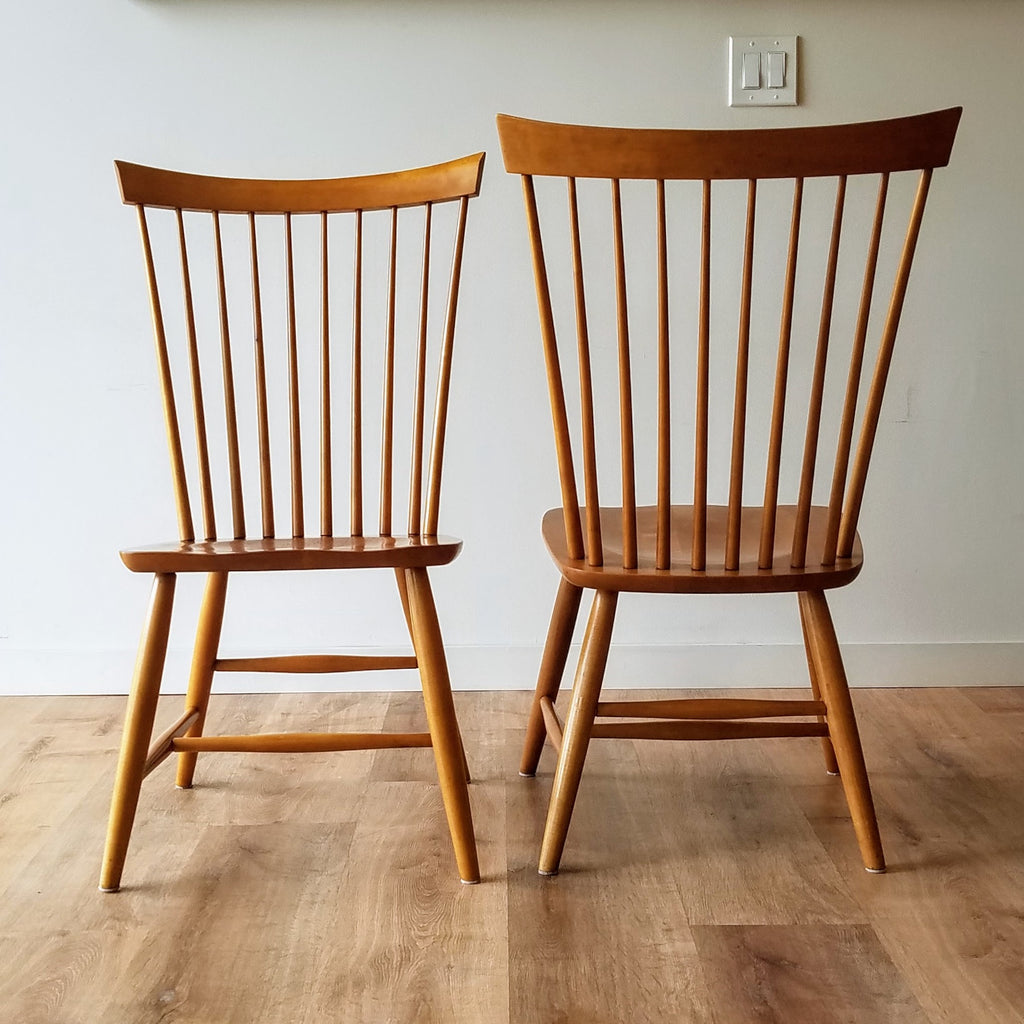 Ethan allen maple online chairs