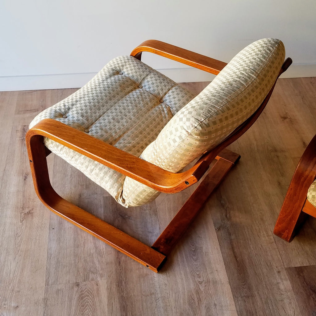 Westnofa Bentwood Lounge Chairs Seattle Restored Vintage